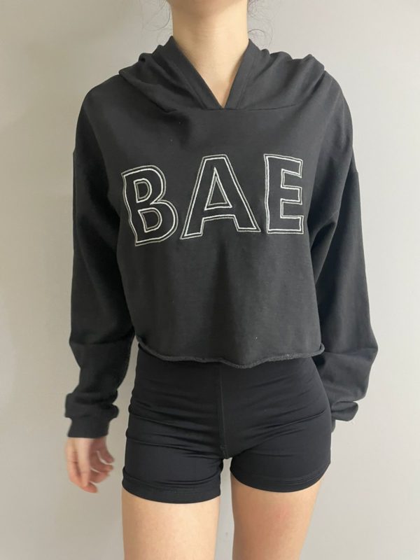 Cropped Moletom "Bae" Oversized - Image 4
